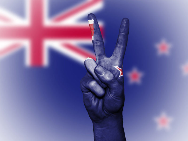 Uusi-Seelanti ja rauhanmerkki